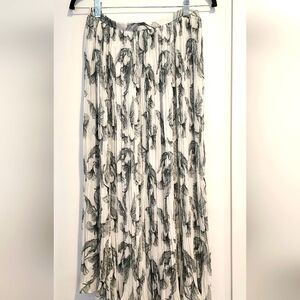 Rochas Chiffon Pleated skirt